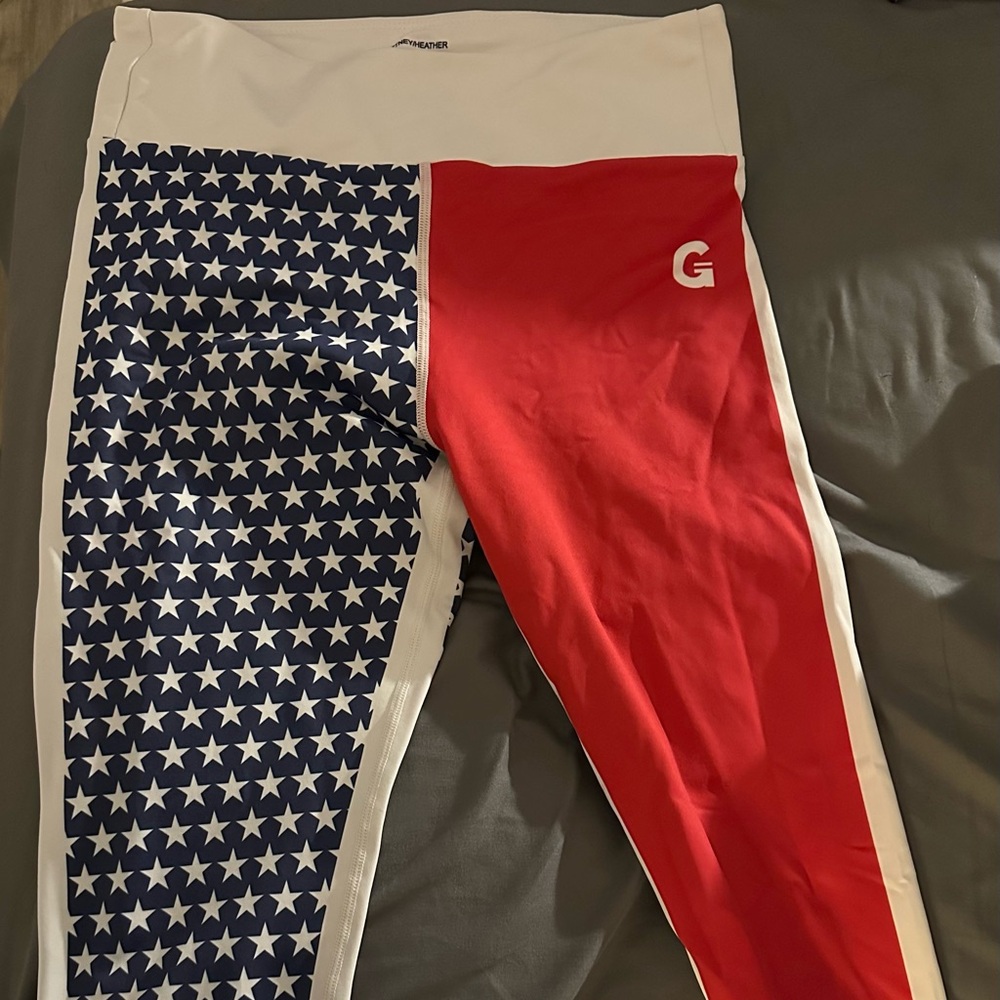 Grrrl “American Grrrl” capri leggings size M